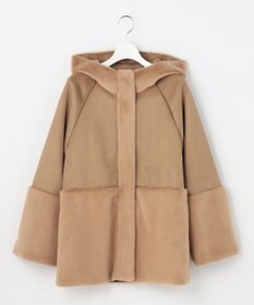 ANY SIS Luxuryフェイクムートン コート