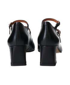 INTER-CHAUSSURES 【ANGEL ALARCON】ダブルストラップパンプス