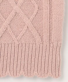 ANY KIDS リボン ケーブル ニット