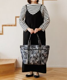 ACE BAGS & LUGGAGE 【雑誌掲載】 HAyU × ace.  フォールディング 折り畳みトートバッグ 猫柄 22L 17861