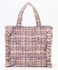 TOCCA 【美人百花掲載】【一部カラー撥水】TRIM WAVES MINITOTE ミニトートバッグ