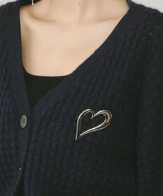 GRACE CONTINENTAL ハートチャンキーブローチ