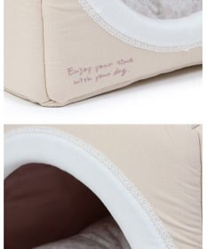 PET PARADISE 花柄 ２ｗａｙハウス カドラーベッド  (40×40cm)