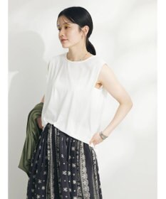 CRAFT STANDARD BOUTIQUE 肩タックノースリーブプルオーバー