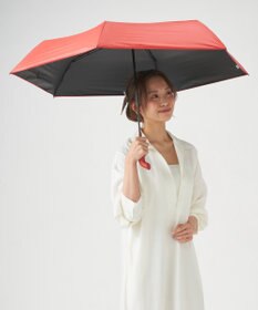 MOONBAT 【Pitaa】マグネット 無地 晴雨兼用日傘 折りたたみ傘 遮光率100%/UVカット率100%/UPF50+/遮熱効果/撥水加工/55cm