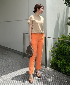 UNFILO L UVモイストフレアースリーブニット