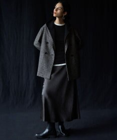 23区 S 【洗える】コットンエアーダンボール コクーン フーディー