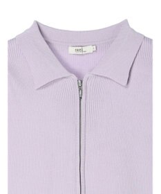 earth music&ecology 衿付きダブルＺＩＰカーディガン