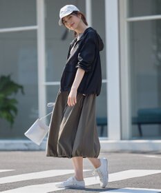 ANY 【WEB限定】シアーフードブルゾン