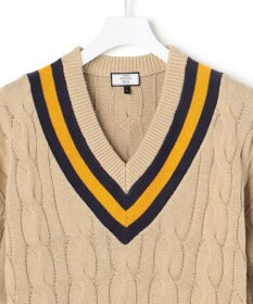 J.PRESS YORK STREET 【UNISEX】チルデンVネック ニット