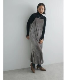 Green Parks armonia．ベロアキャミワンピース