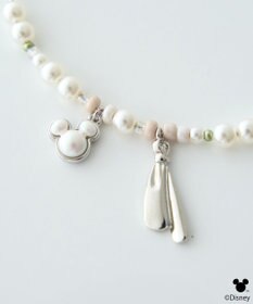 earth music&ecology 【予約】Disney/ミッキーモチーフビーズネックレス