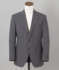 GOTAIRIKU 【御幸毛織】 WOOL×SOLOTEX ストレッチスーツ（平織/グレー）