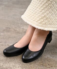 Pointer 日本製 本革 生活防水機能付きパンプス