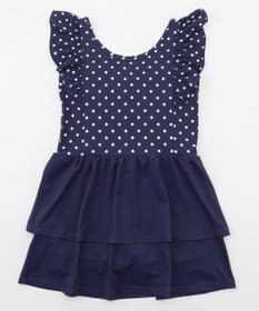 組曲 KIDS 【SS-Lサイズ】 フリルスカートスイムウェア(ワンピース)