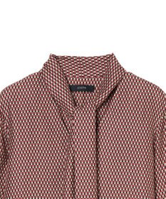 JOSEPH 【洗える】オーバーレイプリント　ブラウス