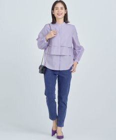 組曲 【WEB限定色あり】フルコーデフリルシャツ