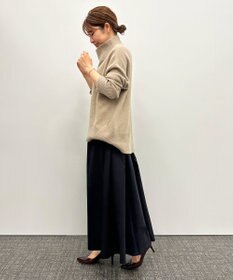 UNFILO 【撥水/ストレッチ/軽量】マジカル機能 ギャザースカート