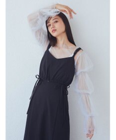 earth music&ecology マルチウェイビスチェリボンキャミワンピース