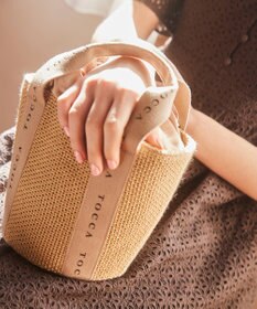 TOCCA 【WEB＆一部店舗限定】DANCING TOCCA SUMMER TOTE かごバッグ