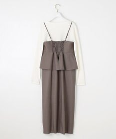 ANY SIS ビスチェワンピース × カットソー セット