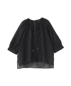 YECCA VECCA タックスリーブシアーシャツ