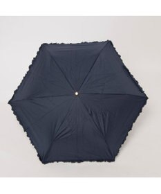 UNBILLION カシュネ cachenez / PUヒートカットフリル3段折りたたみ傘