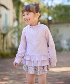 ANY KIDS 裾フリル　ラッシュガード