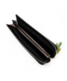 IBIZA アニマーダ　牛革　L字ファスナー長財布（パンダ）