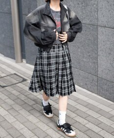 WEGO ヴィンテージウォッシュバイカージャケット