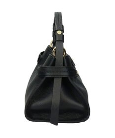 INTER-CHAUSSURES 【LORISTELLA】シュリンクレザーハンドバッグ