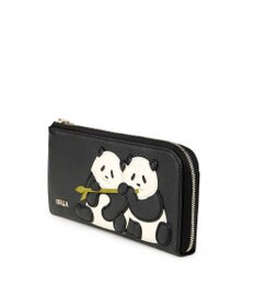 IBIZA アニマーダ　牛革　L字ファスナー長財布（パンダ）