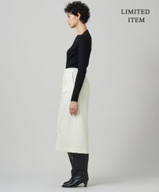 ICB 【WEB限定】 エクストラファインメリノ ボートネックプルオーバー