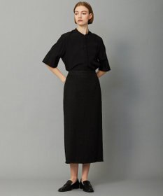 ICB スラブヤーンツイード ナロースカート