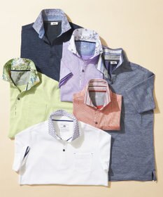 JOSEPH ABBOUD 【キングサイズ・老舗アロハブランドとコラボレーション】カハラ アロハ ダディ ポロシャツ