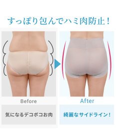 BRADELIS New York 【Yukine inc. 】ゆきねえモアソフト快適ホールドショーツ24  接触冷感で汗をかいても快適補正