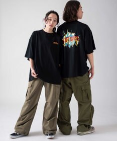 WEGO 【ユニセックス着用ITEM/SMLサイズ/手洗い可】アソートグラフィックT