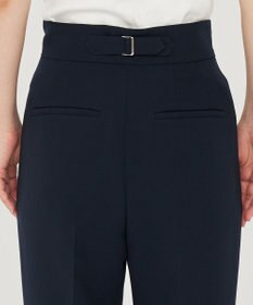 uncrave 【防シワ・洗濯機洗い可】ウォッシャブルダブルクロス テーパード パンツ