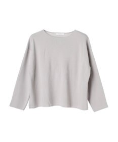 Green Parks 洗える　ボートネックニットプルオーバー