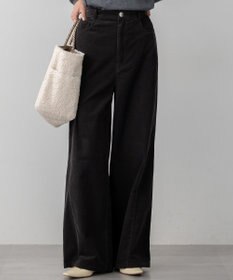 23区 S 【滝沢眞規子さん着用/洗える】コットン コーデュロイ ワイド パンツ