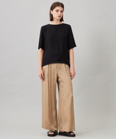 ICB L 【洗える】 キュプラピグメントクロス カーゴパンツ