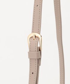 LA BAGAGERIE ランダムプリーツショルダーバッグ タテ