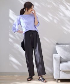 ANY 【WEB限定】シルケットスムース ツイストリーブプルオーバー