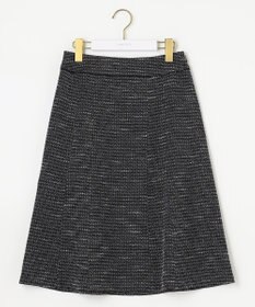 ANY SIS 【セットアップ対応】リップルボーダー フレア スカート