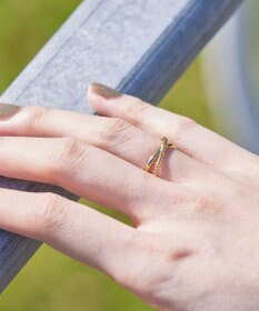 Tiaclasse クロスレイヤードリング