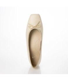 ing <ing>【WEB限定】スクエアトゥバレエシューズ