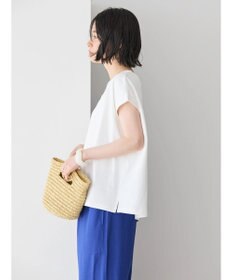 AMERICAN HOLIC バックボタンフレンチスリーブプルオーバー