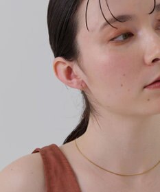 Phoebe 〈シリーズ累計販売10000点突破！〉〈金属アレルギー対応〉ミニフープピアス/サージカルステンレス　ゴールド