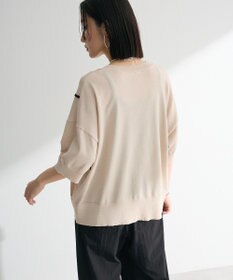 Green Parks 刺繍コードＶネックフレンチカーディガン