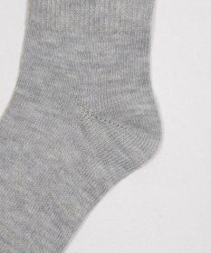 WEGO 刺繍ロゴローゲージゆるリブソックス